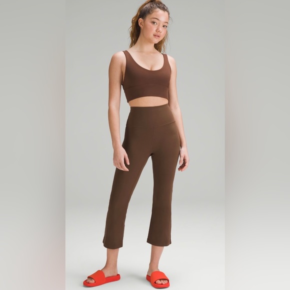 lululemon athletica Pants - NWT Lululemon Groovy SHR Crop 23” in Brown Color Size 10 Legging